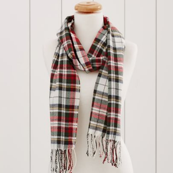 Pottery Barn Accessories Pottery Barn Denver Plaid Scarf Poshmark